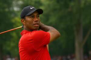Tiger Woods a sportworld golf icon