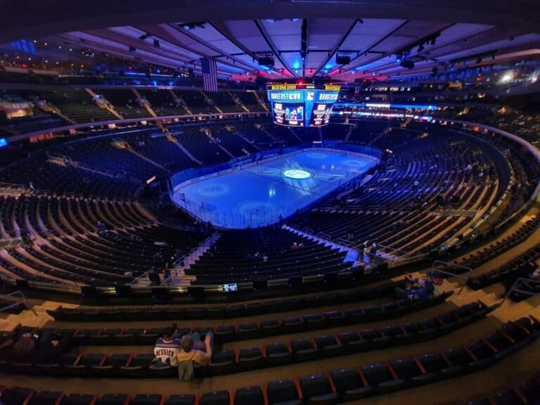Madison Square Garden above Pennsylvania Plaza, New York