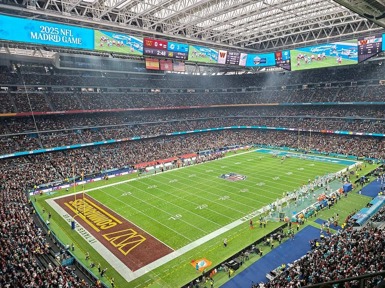 NFL game in 2025 at Madrid