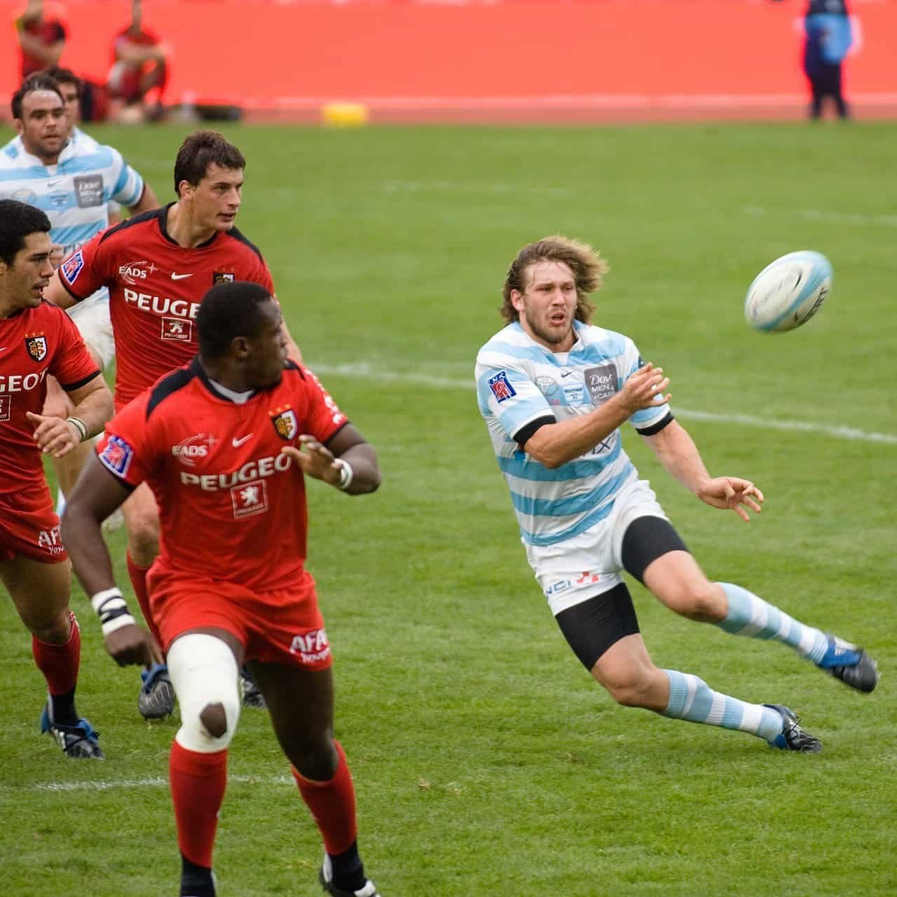 François Steyn during a Racing 92 vs Stade Toulousain Top 14 match