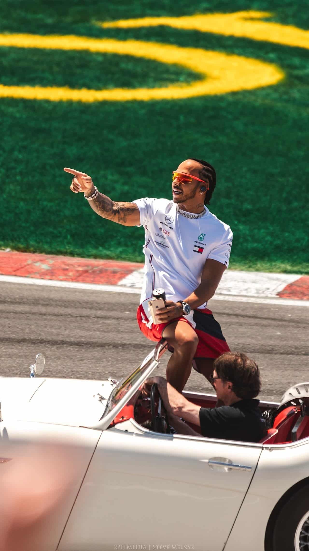 Lewis Hamilton at the 2019 Canadian Grand Prix