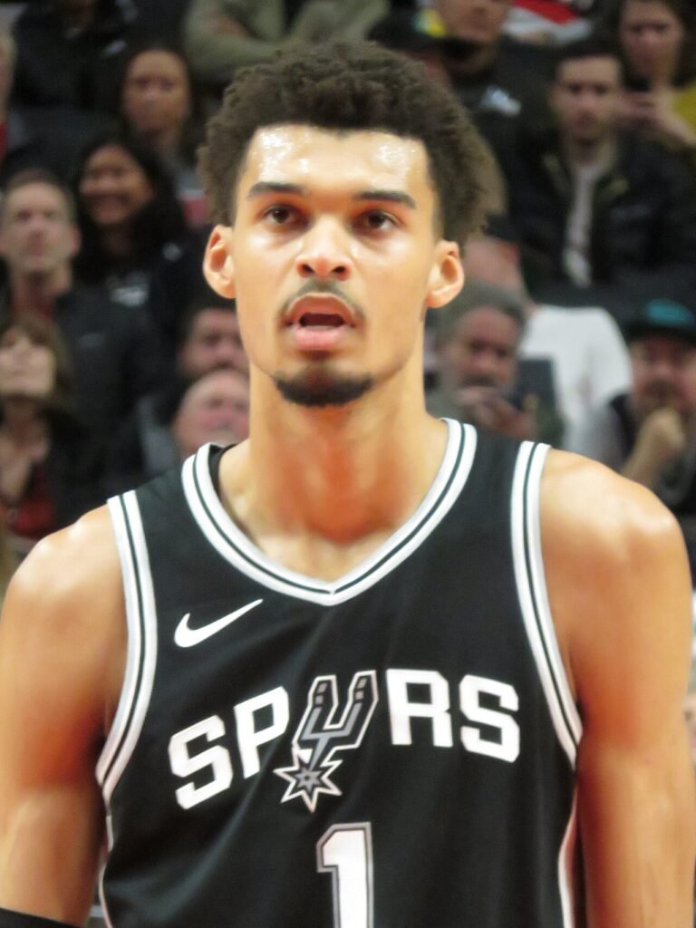 Victor Wembanyama playing for San Antonio Spurs 2024